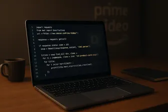 How to Scrape Amazon Prime Video using Python?