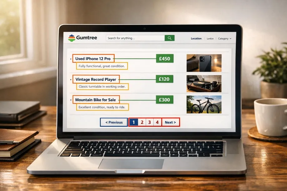 How to Scrape Gumtree Data?