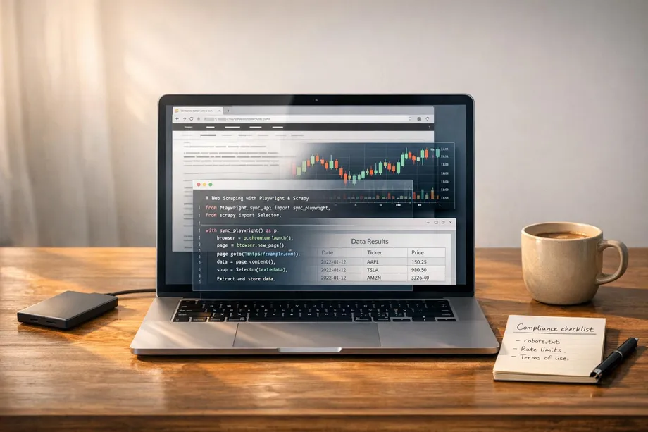How to scrape seeking alpha Website data?
