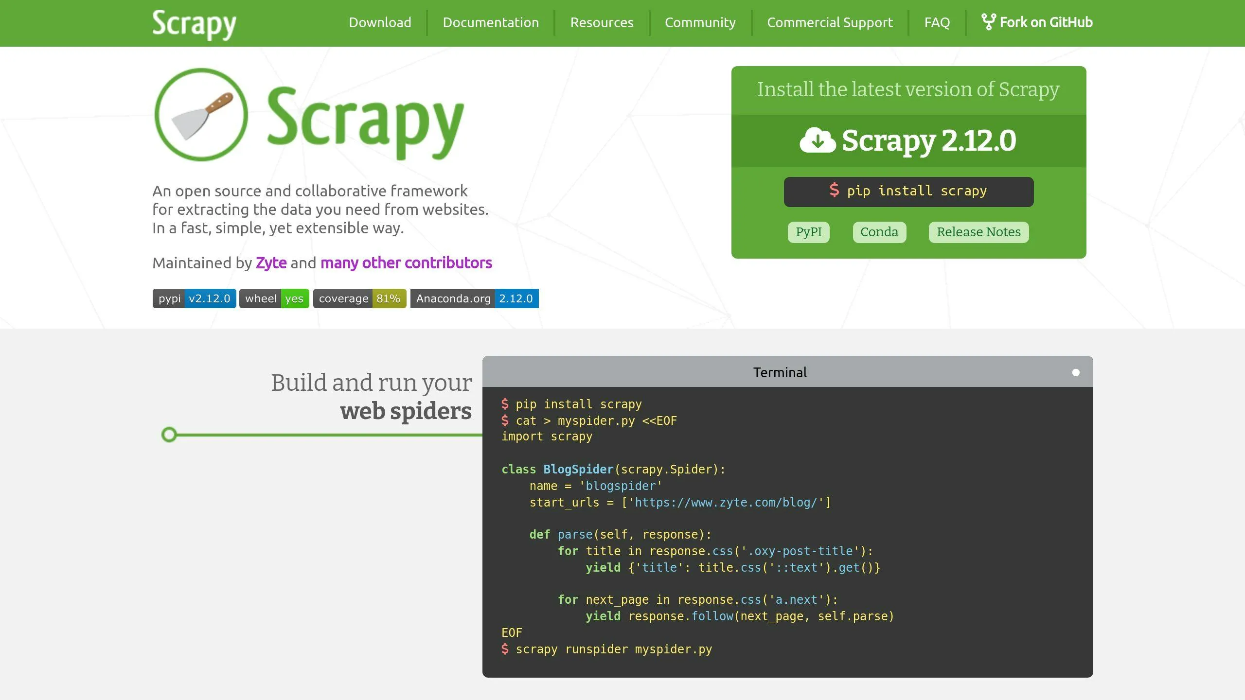 Scrapy