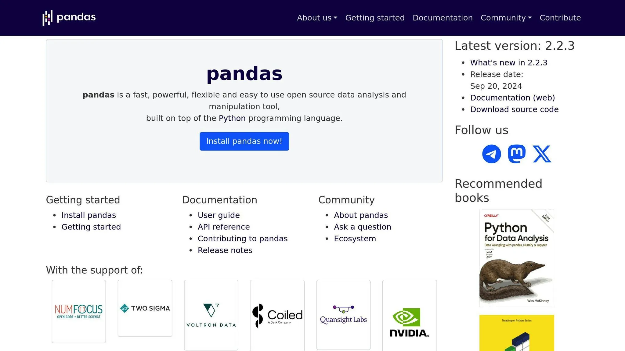 Pandas