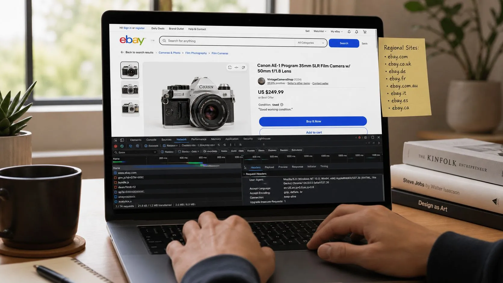 Screenshot from https://example.com/screenshots/ebay-item-page-dom.png