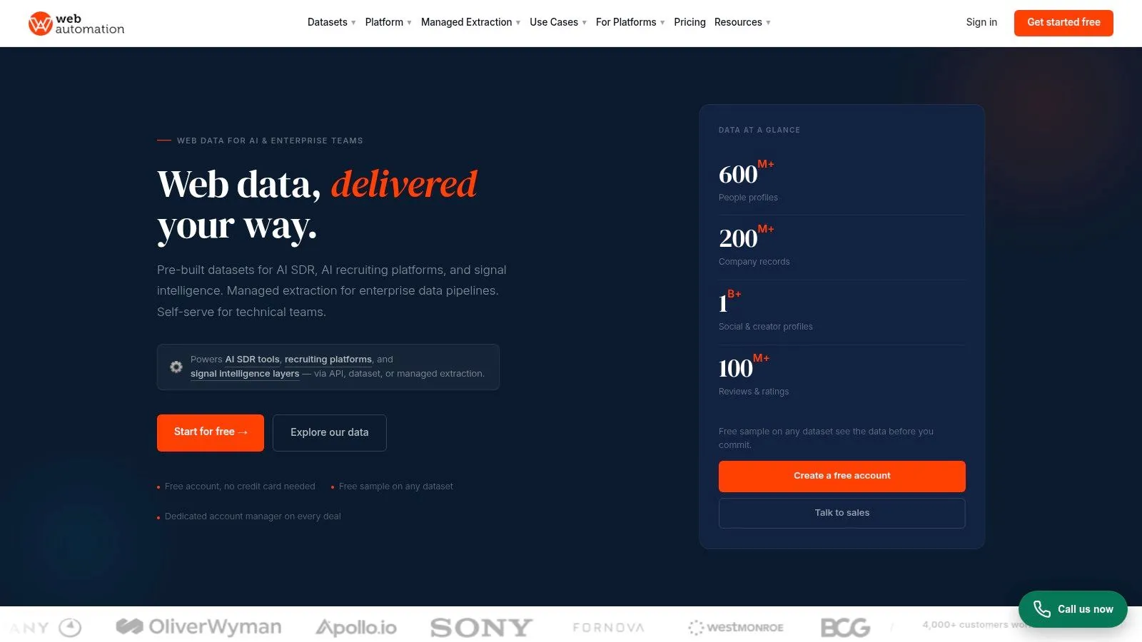 WebAutomation.io, Employer Intelligence (Glassdoor coverage)