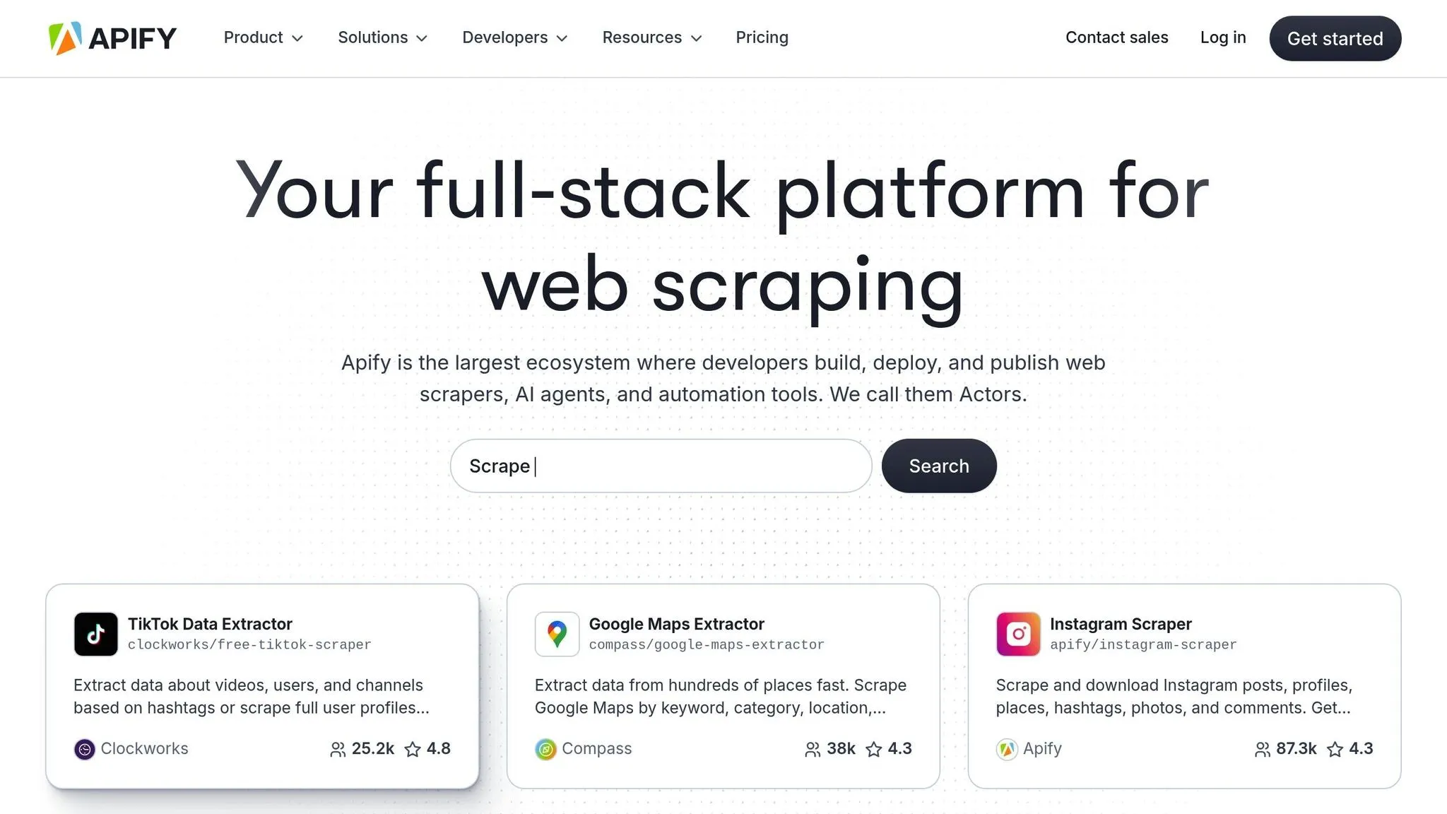Product Scraper