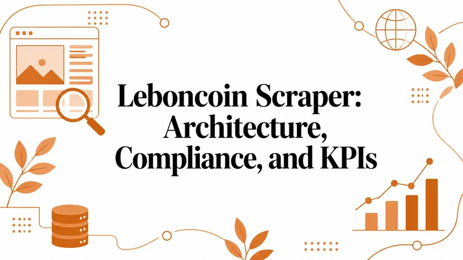 Leboncoin Scraper: Architecture, Compliance, and KPIs
