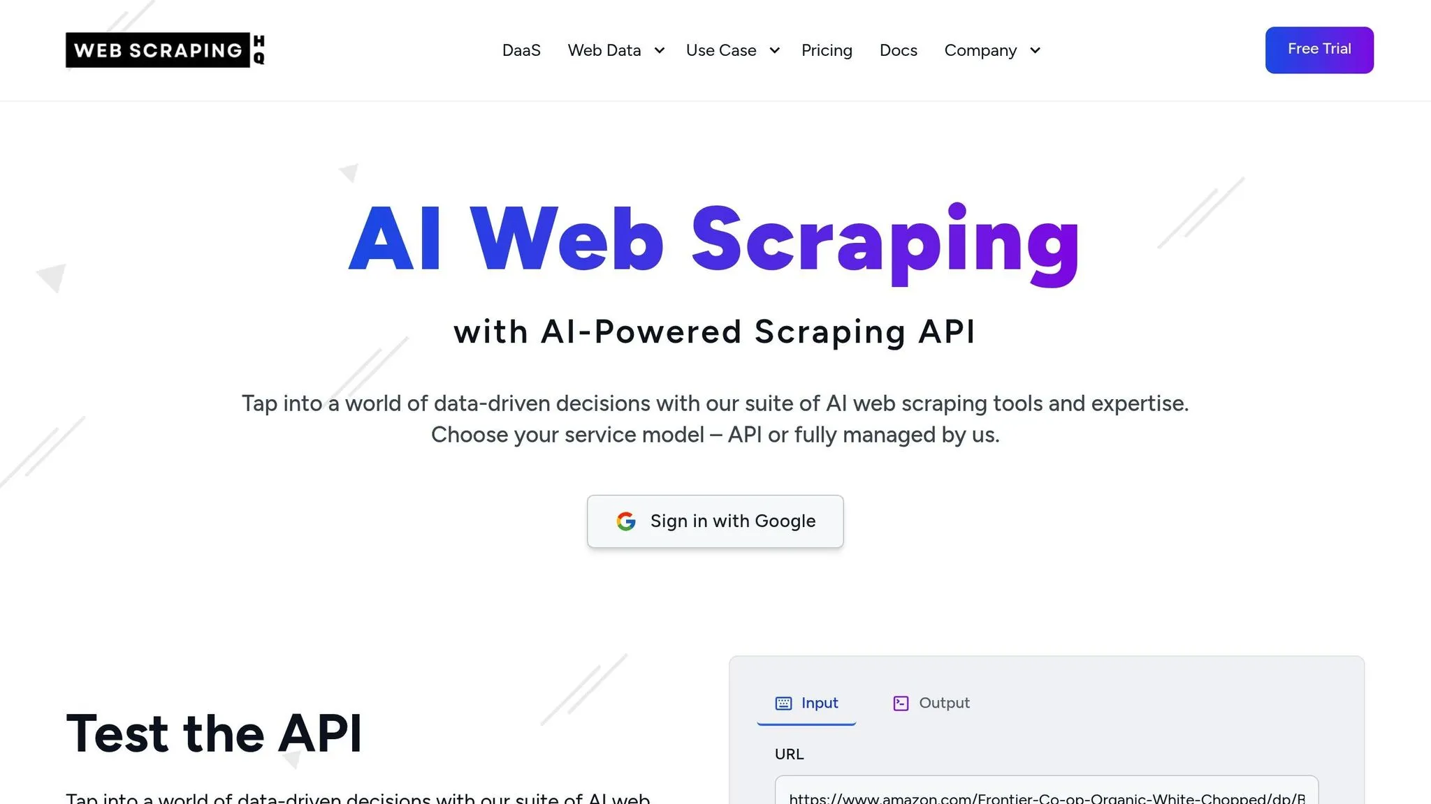Web Scraping HQ